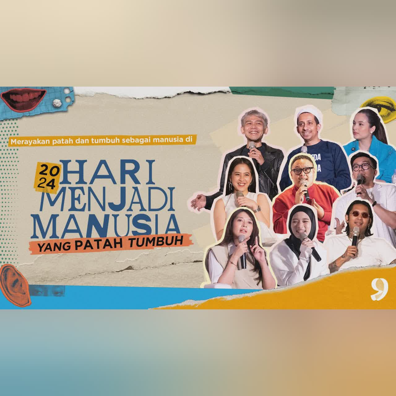 Merayakan Proses Patah dan Tumbuh pada Hari Menjadi Manusia 2024 cover art