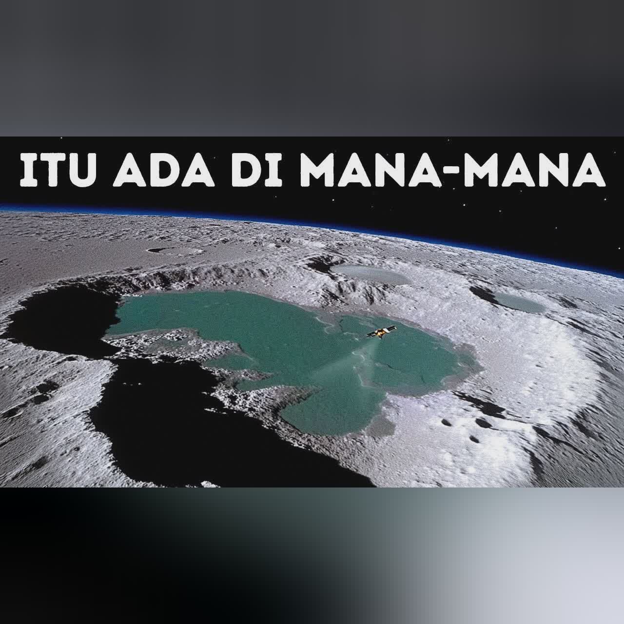 Para Ilmuwan Menemukan Air di Seluruh Permukaan Bulan cover art