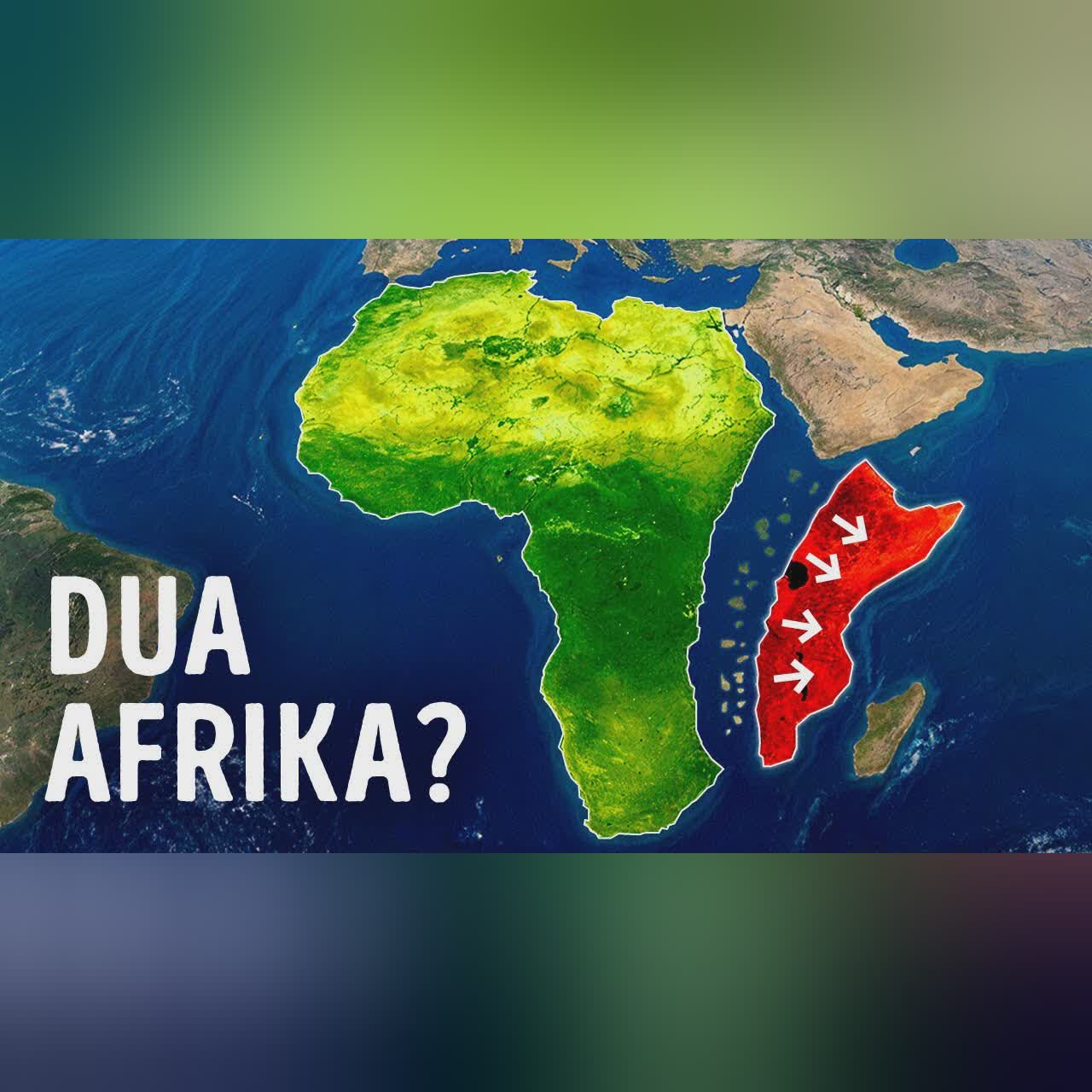 Retakan Besar Membelah Afrika Menjadi Dua Benua - Terbentuknya Samudra Baru cover art