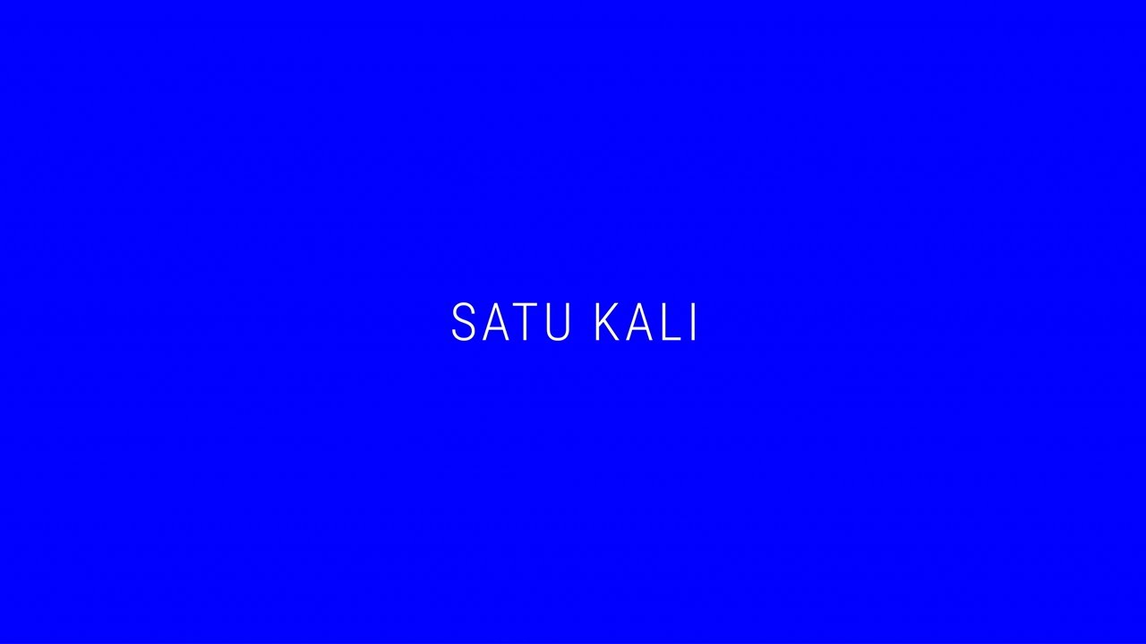 TULUS - Satu Kali (Official Lyric Video) cover art