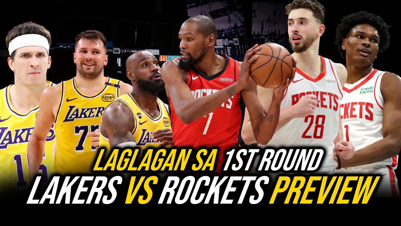 LAKERS vs ROCKETS Preview | Huling BAKBAKAN ni Lebron at Kevin Durant sa Playoffs?! cover art