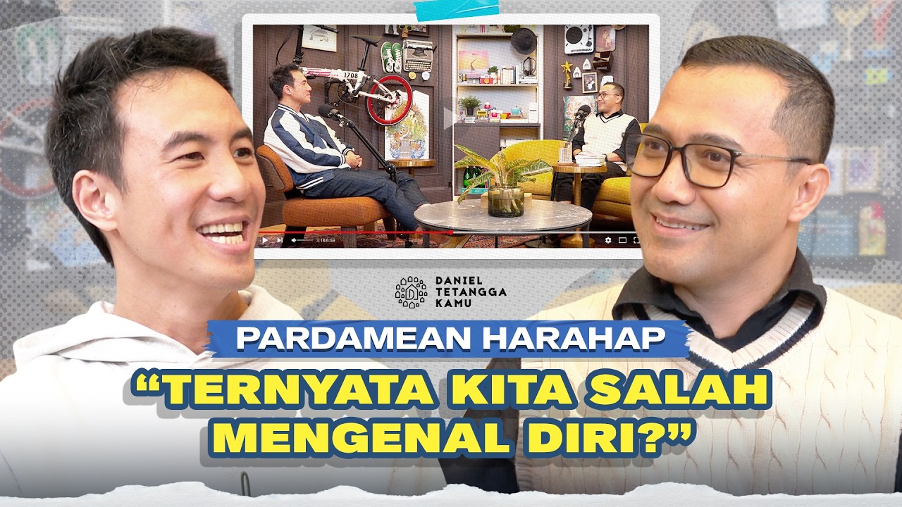 Di Balik Buku “Perjalanan Menuju Aku”, Bang Dame Bongkar Proses Mencari Diri - Daniel Tetangga Kamu cover art