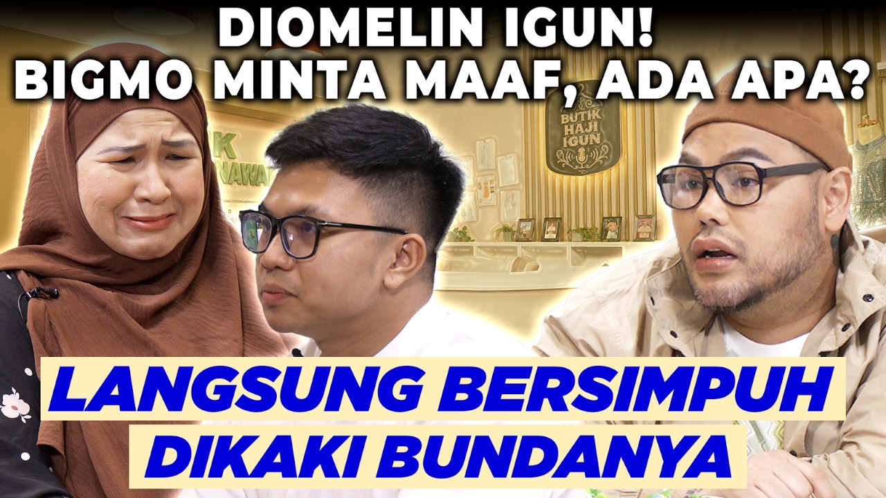 BIGMO DIMARAHIN HAJI IGUN HABIS-HABISAN DISINI, DISURUH SUJUD ! | Butik Haji Igun cover art