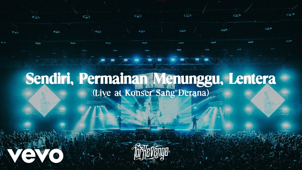 for Revenge - Sendiri, Permainan Menunggu, Lentera (Live at Konser Sang Derana) cover art