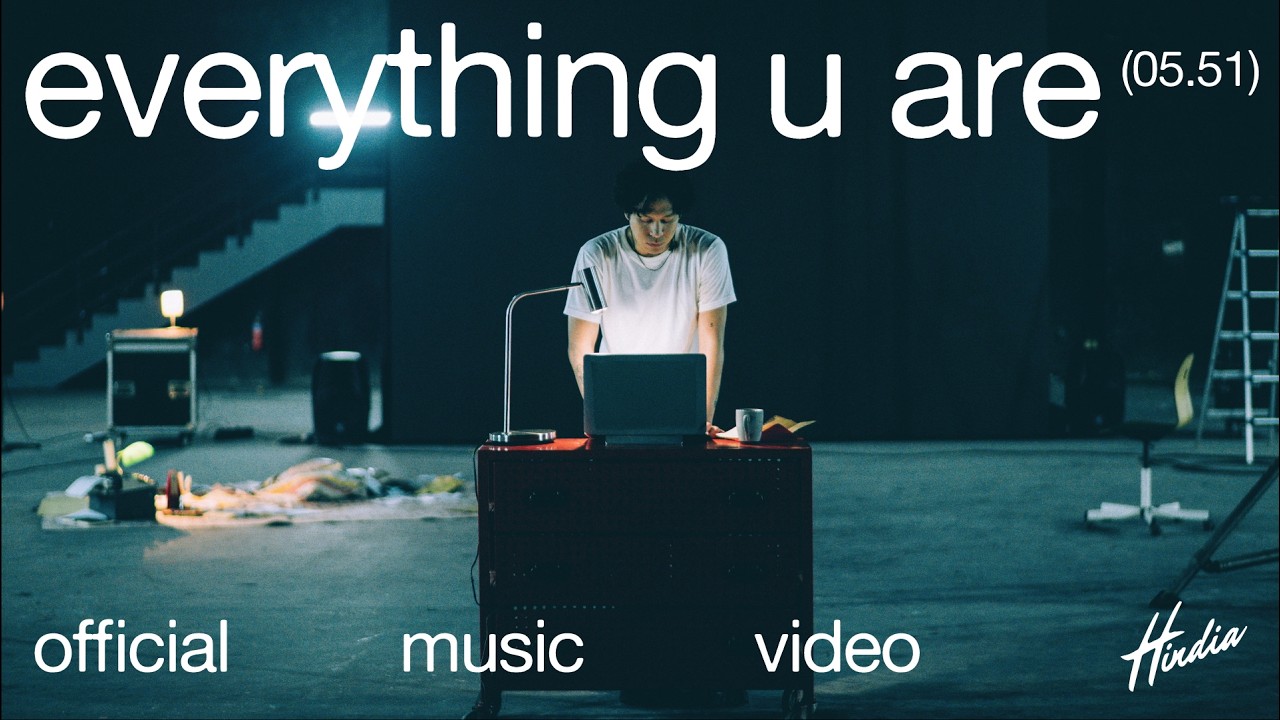 Hindia - everything u are (Official Music Video) cover art