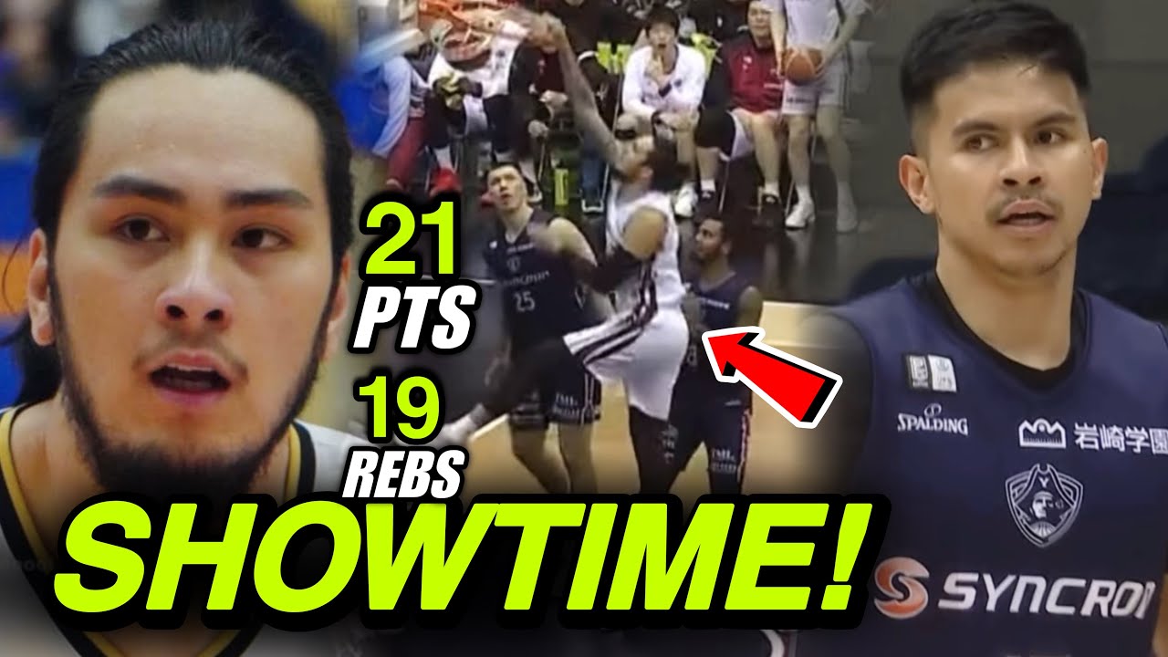 CRAZY ENDING! Showtime si Kai Sotto at Kiefer Ravena! 21 pts, 19 rebs! cover art