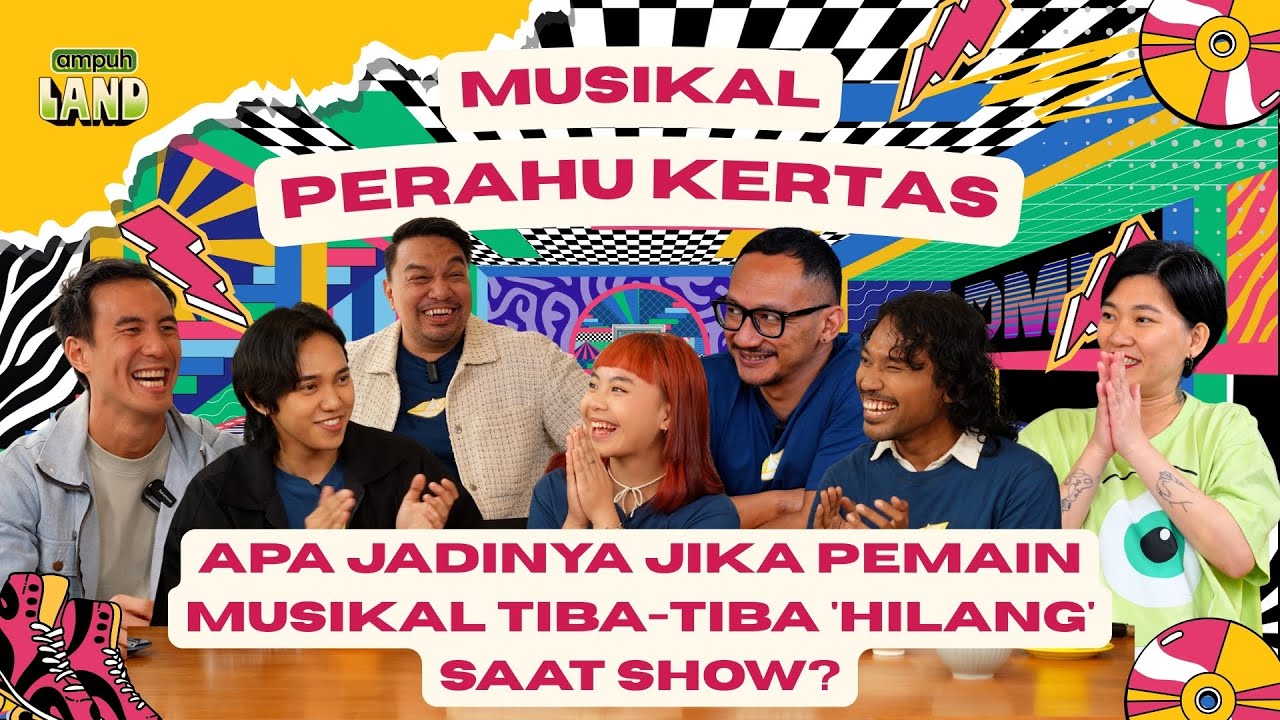 Musikal Perahu Kertas: KEENAN ORI VS KEENAN CRISPY? PROSES AUDISI & LATIHANNYA GILA! - AMPUH LAND cover art