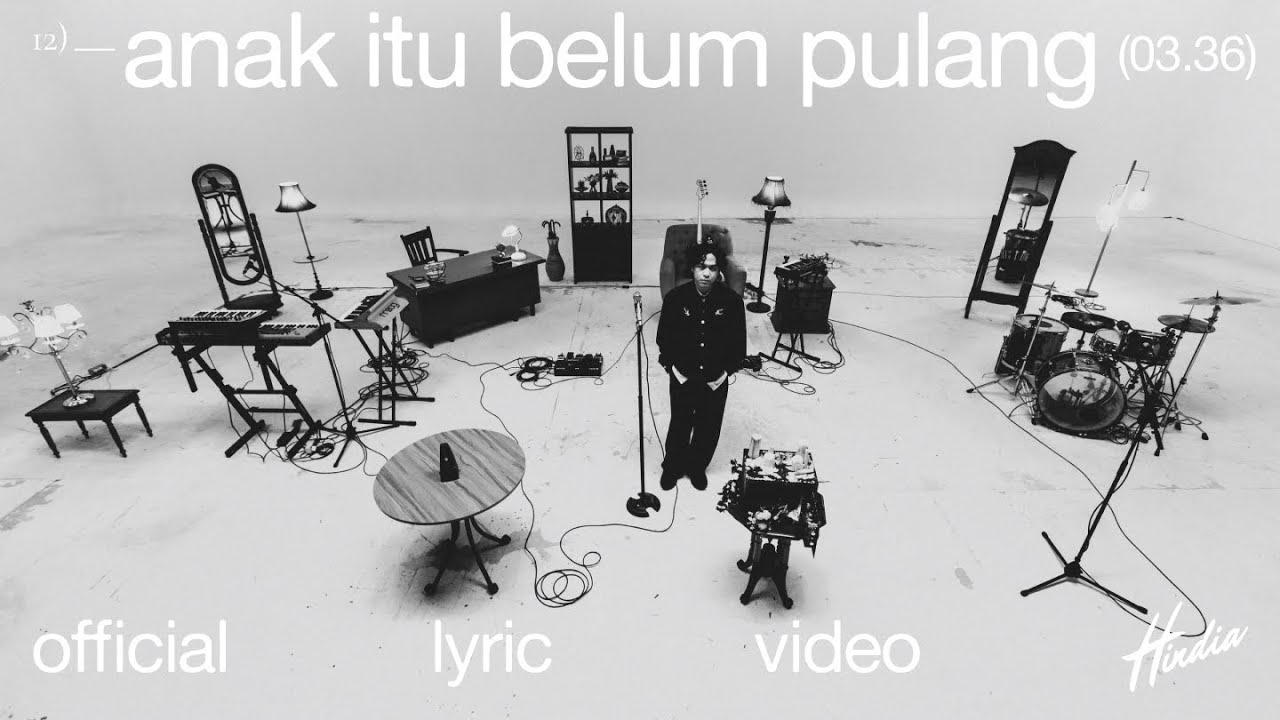 Hindia - anak itu belum pulang cover art