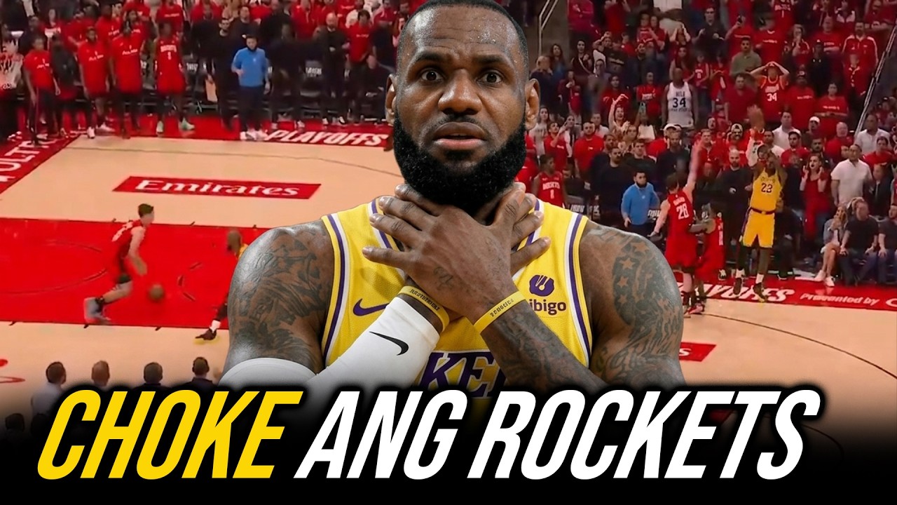KINALABAW ulit ni Lebron!! NAG-CHOKE Ang Rockets sa Last Play | 3-0 na Ang Lakers cover art