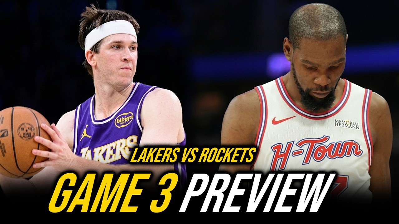 LAKERS vs ROCKETS Preview| TINADTAD ng Injuries si Kevin Durant, INIWAN pa ng Teammates cover art