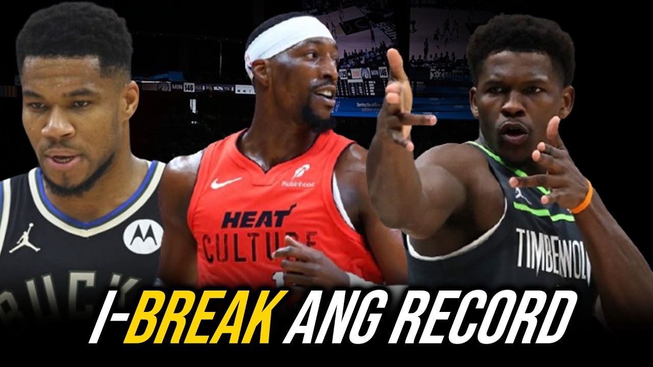 Gusto Agad BAWIIN Ang Record ni Bam Adebayo, Si Anthony Edwards Ang isa mga Candidate na MAKAKABREAK cover art