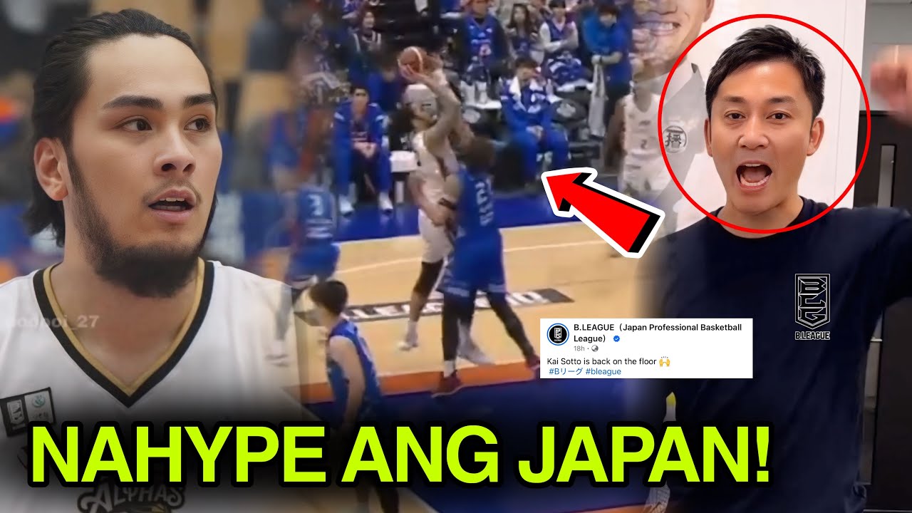 NAHYPE ANG JAPAN! Sa pagbabalik laro ni Kai Sotto! Puwede na nga ba na lumaro para sa Gilas? cover art