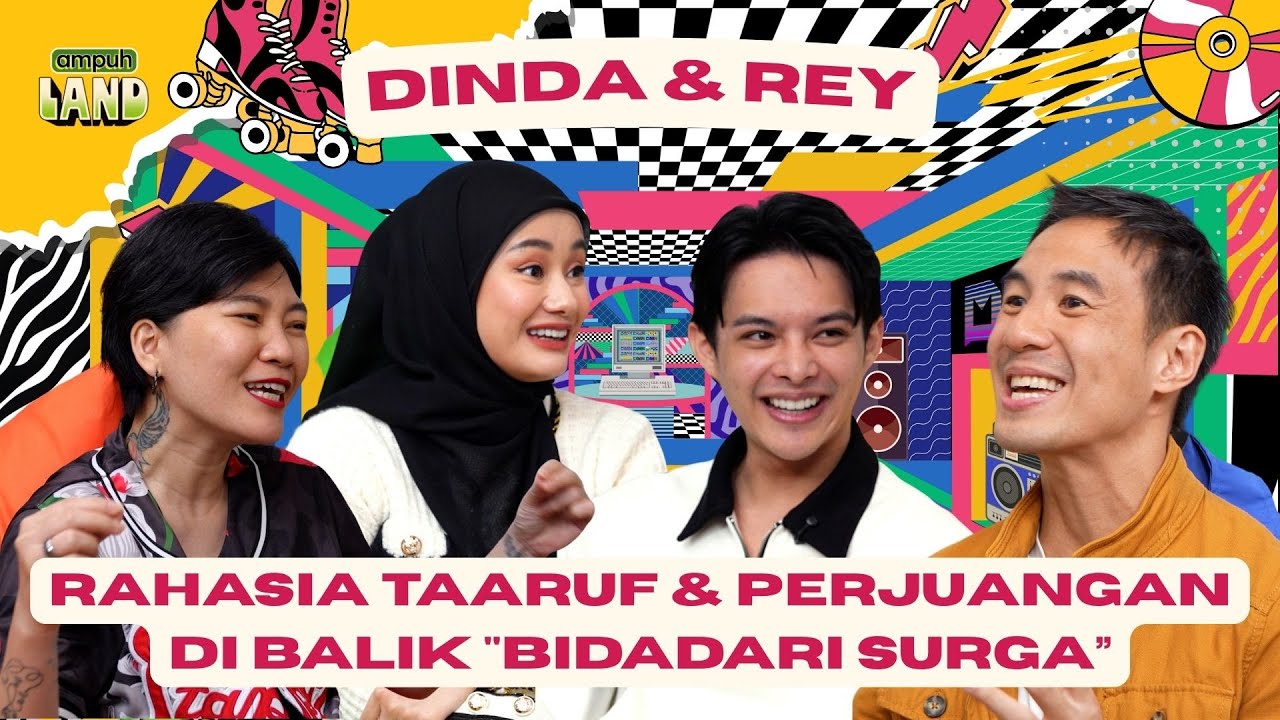 CHALLENGE LEPAS HIJAB DEMI UANG? REY MBAYANG JADI YOUTUBER TOXIC YANG DITATAR PAK KIAI! - AMPUH LAND cover art