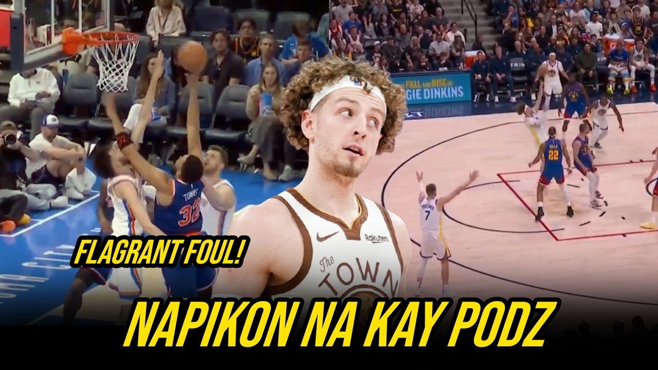 SINIGAWAN na ni Steve Kerr SI Brandin Podziemski na IPASA Ang Bola | WALA Magawa Ang Knicks kay SGA cover art