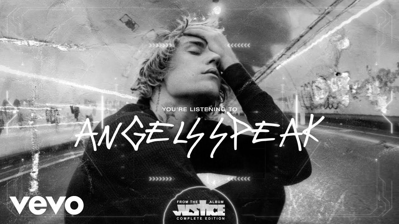 Justin Bieber - Angels Speak ft. Poo Bear (Visualizer) cover art