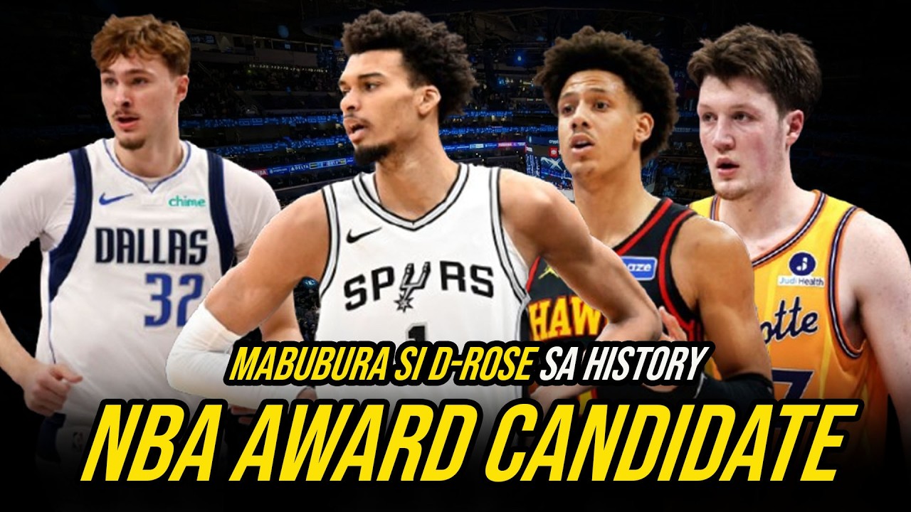 MABUBURA sa History si Derrick Rose Kapag NANALO ng MVP si Victor Wembanyama | NBA Awards Candidate cover art