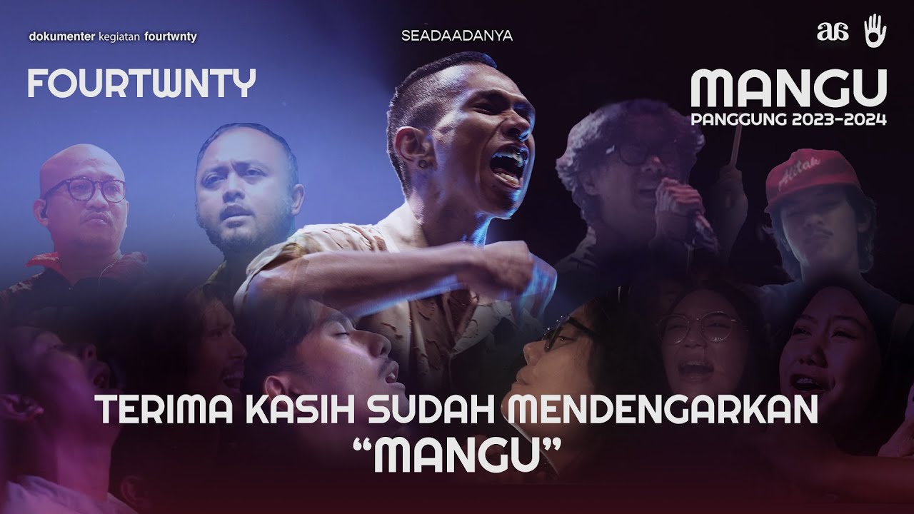 Fourtwnty - Mangu (Official Lyric Visualizer) cover art