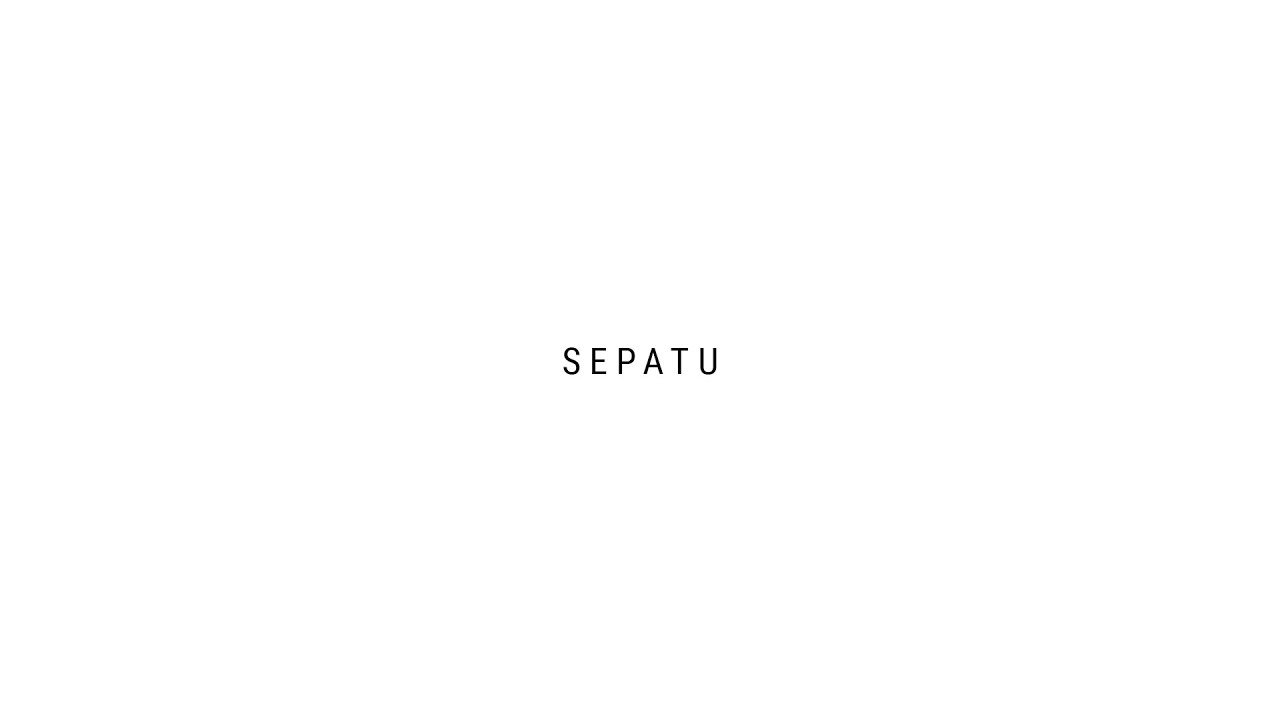 TULUS - Sepatu (Official Audio) cover art