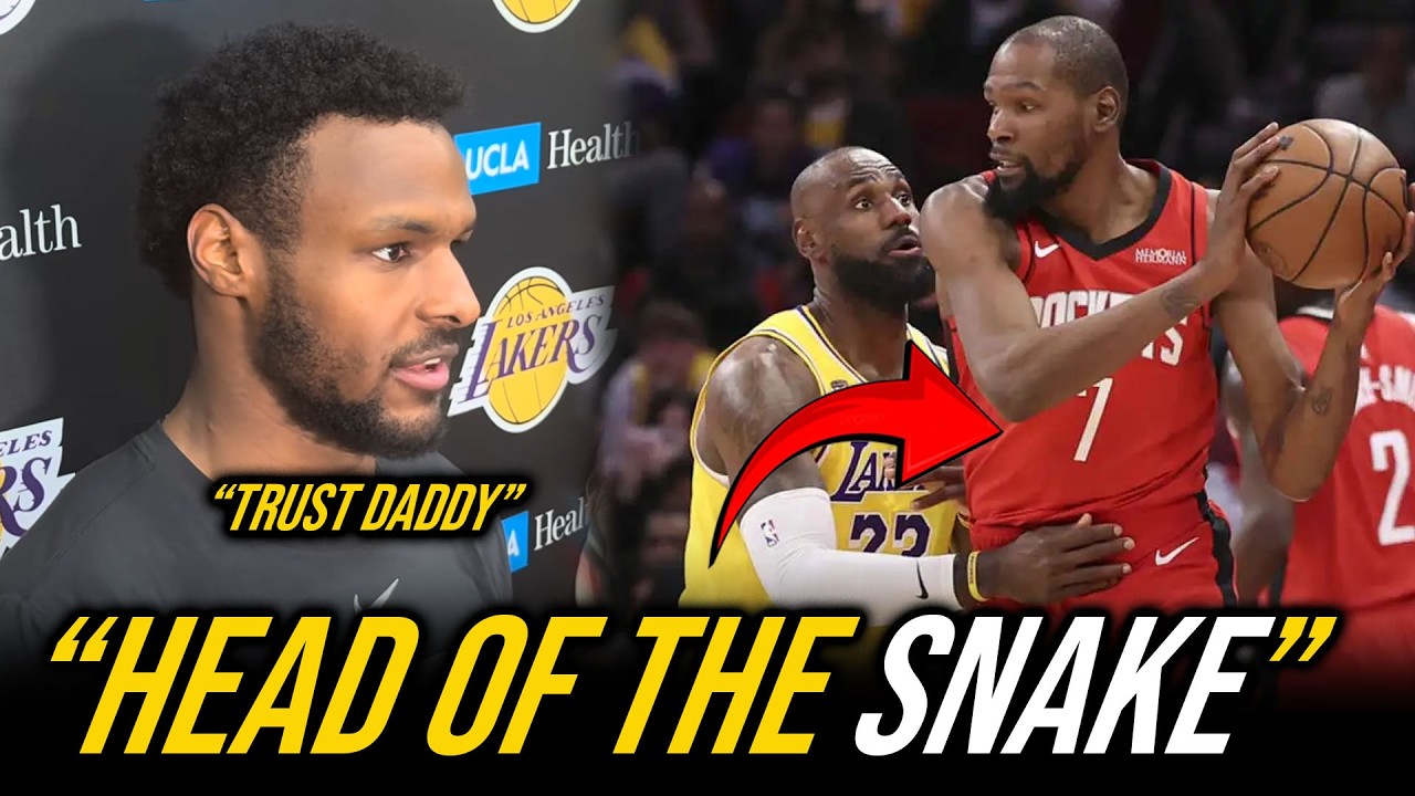 TINAWAG ni Lebron na "SNAKE" si Kevin Durant sa Series | Bronny James MAGTIWALA Lang sa Tatay Nya cover art