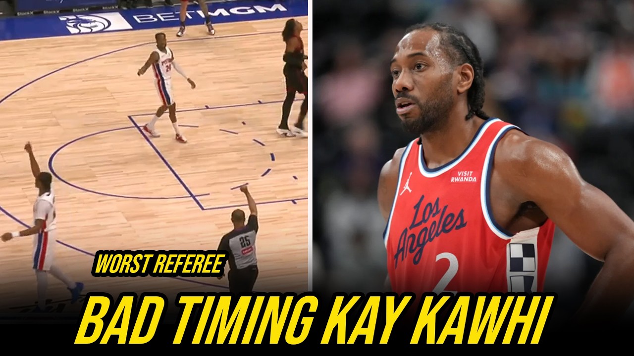 BAD TIMING para kay Kawhi Leonard | Ang Rason BAKIT HINDI Pwede ISUSPENDE Ang Referee cover art