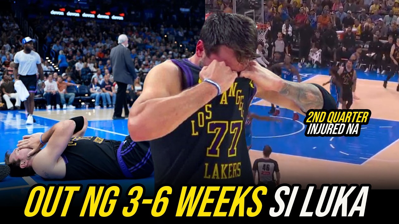 PINILIT IPABUHAT kay Luka Doncic Ang Team Kahit Injured na ng 2nd Quarter, 3-6 Weeks MAWAWALA!? cover art