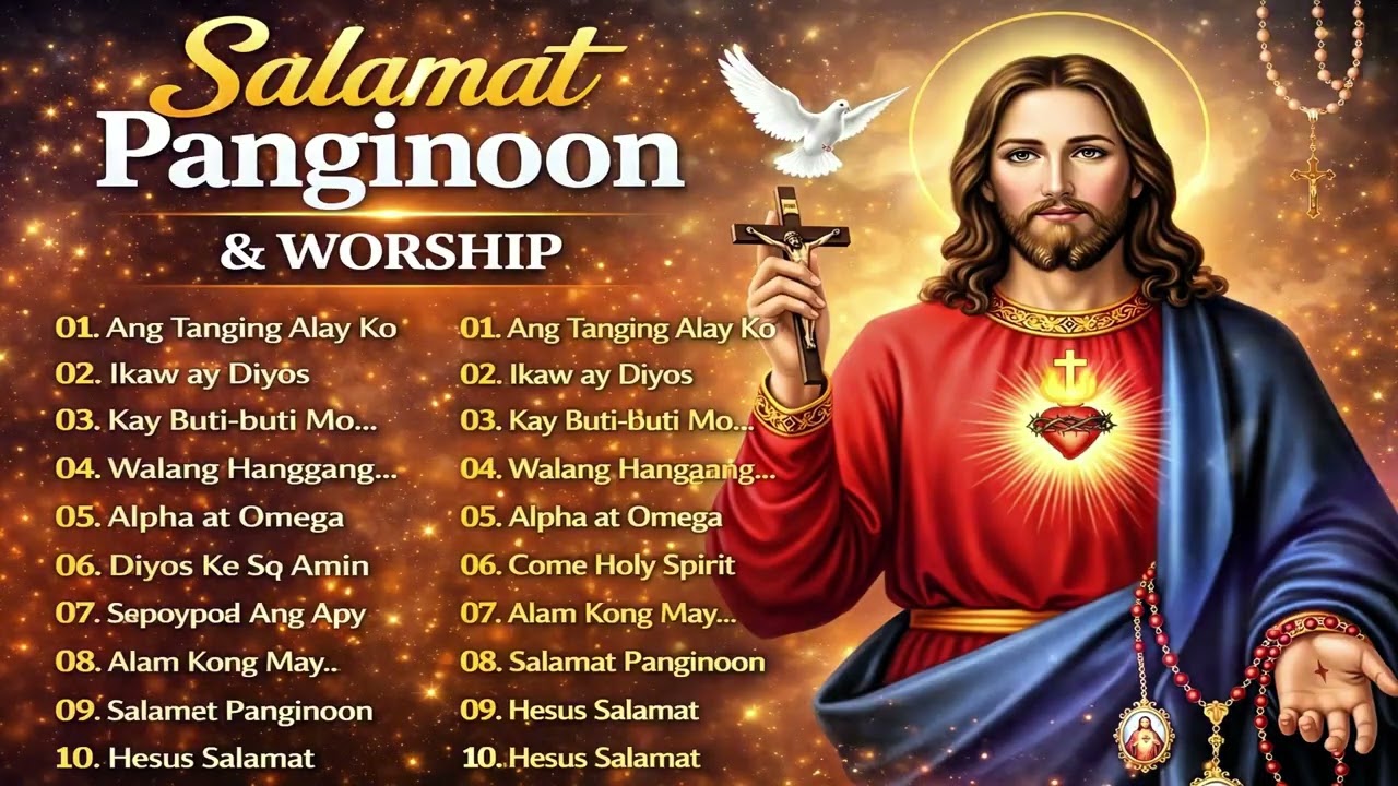 Tagalog Christian Worship Songs 2024 For Praise Morning 🌟 KAY BUTI-BUTI MO PANGINOON LYRICS🙏 cover art