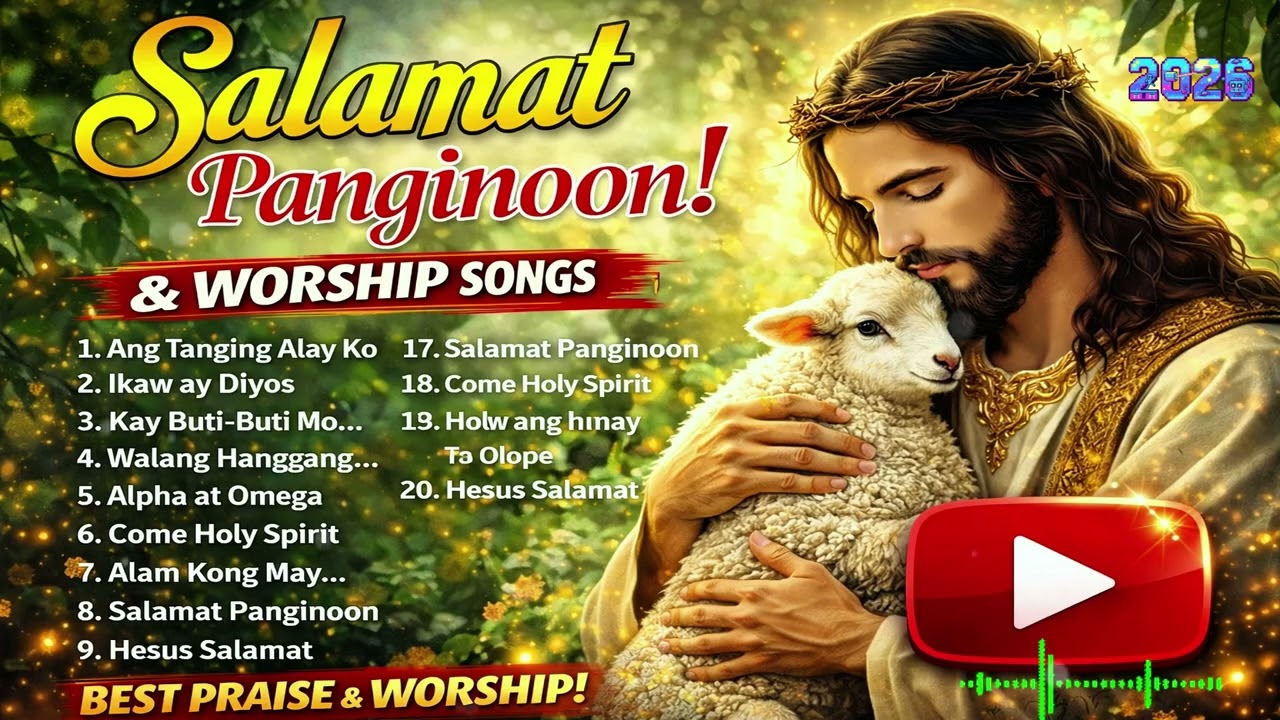 Tagalog Christian Worship Songs 2024 For Praise Morning 🌟 KAY BUTI-BUTI MO PANGINOON LYRICS🙏 cover art