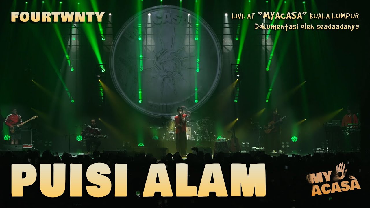 Fourtwnty - Puisi Alam (MYACASA Concert Version - Kuala Lumpur, Malaysia) cover art