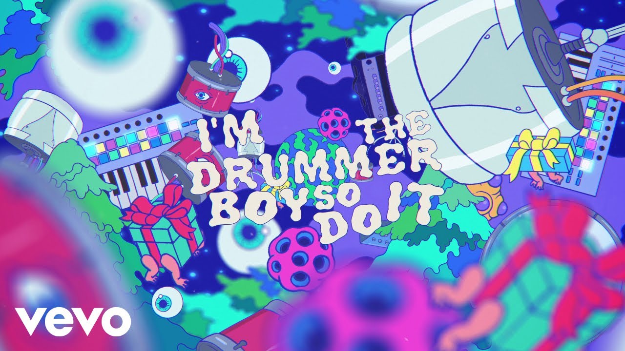 Justin Bieber - Drummer Boy (Lyric Video) ft. Busta Rhymes cover art
