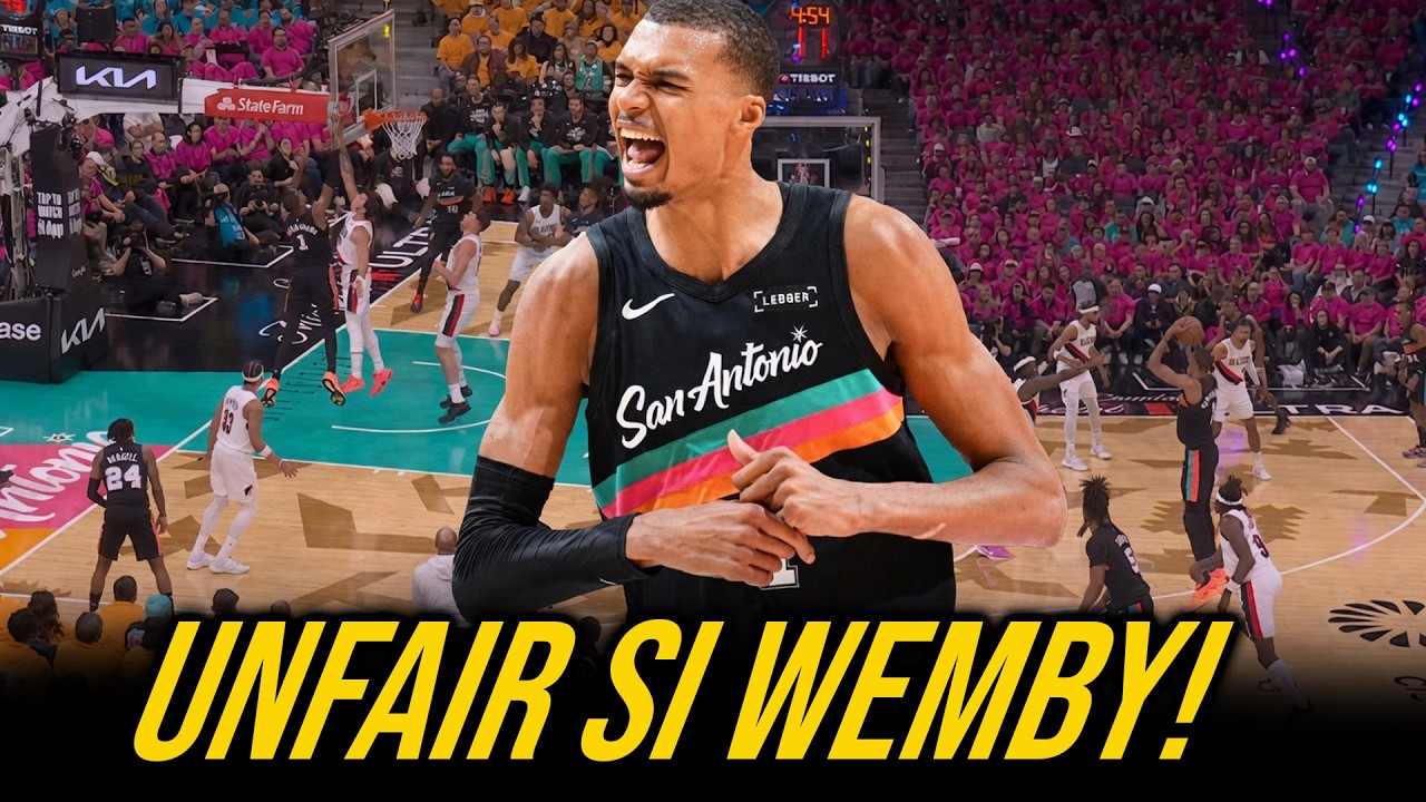 HINDI Lang CHEAT CODE si Victor Wembanyama kontra sa Blazers UNFAIR Match up na! cover art
