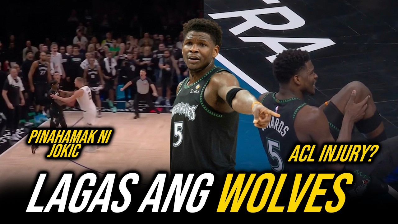 Anthony Edwards DASAL na lang na MAKALUSOT sa ACL injury | PINAHAMAK ni Jokic Ang Buong Nuggets cover art