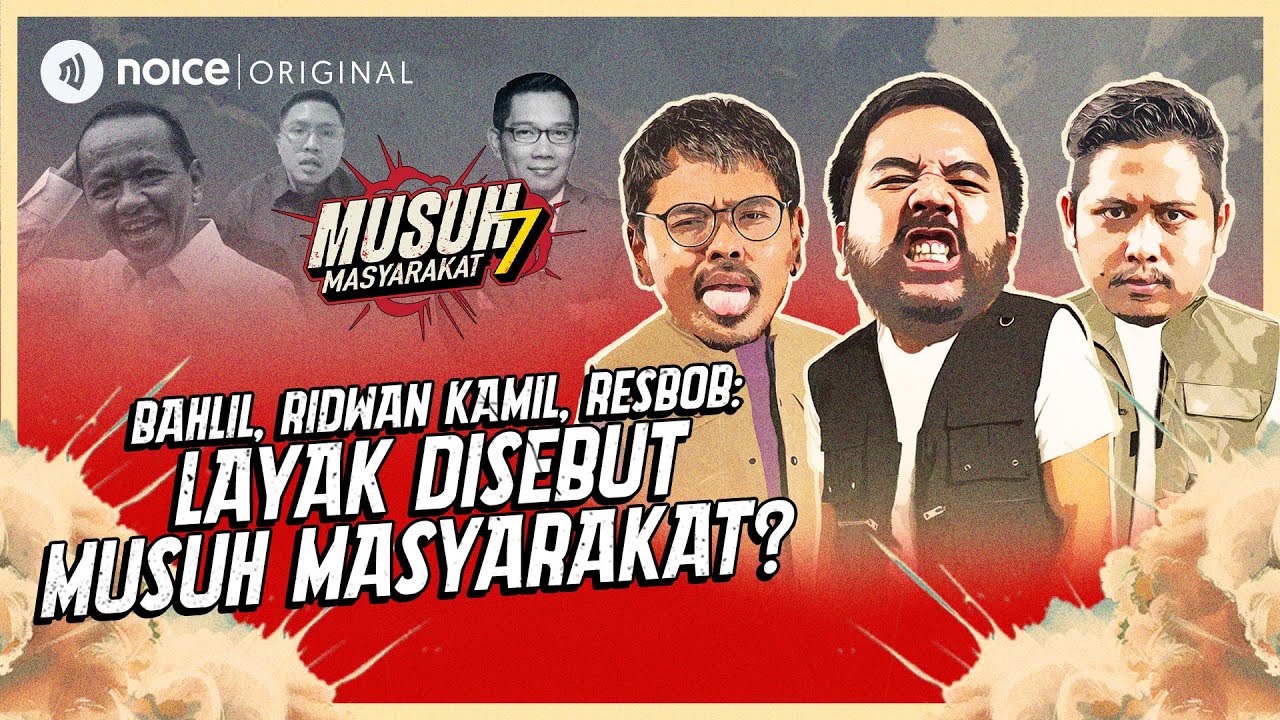 JULE, BAHLIL, RESBOB, RIDWAN KAMIL, SIAPA SAJA YANG LAYAK JADI MUSUH MASYARAKAT 2025? cover art