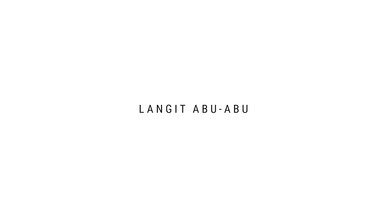 TULUS - Langit Abu-abu (Official Lyric Video) cover art