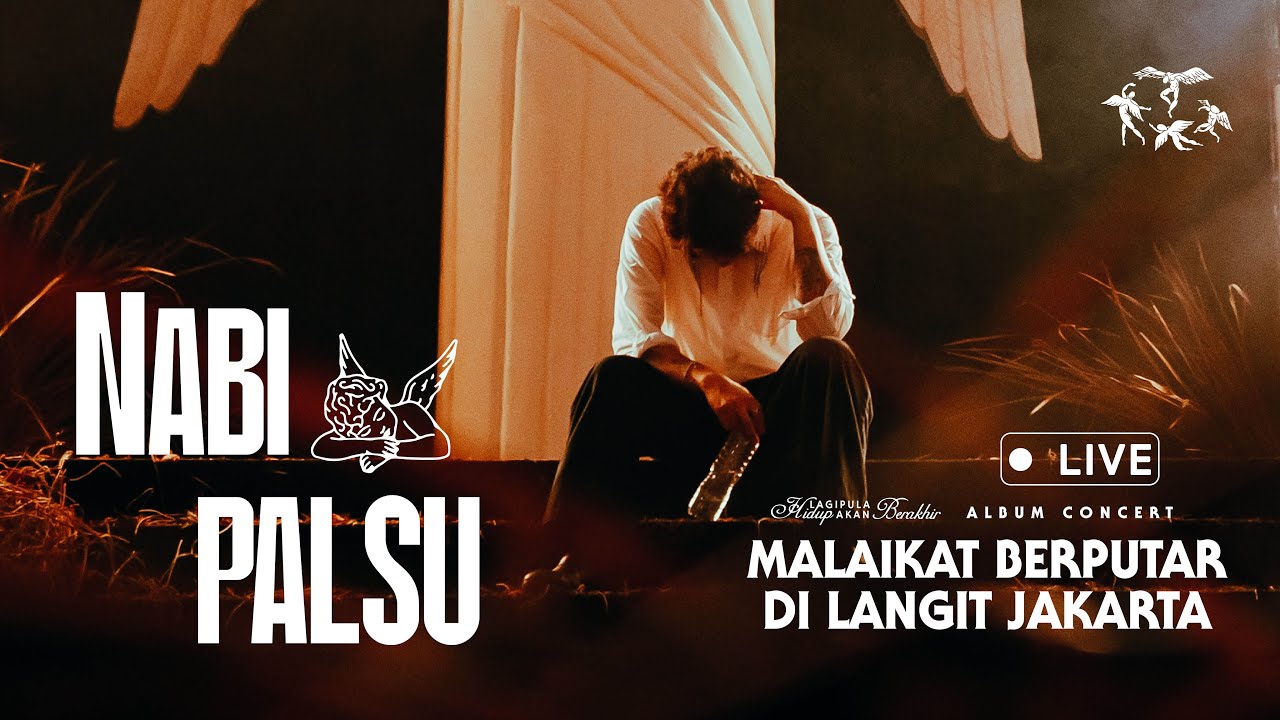 Hindia - Nabi Palsu (Live Recorded Version at Malaikat Berputar di Langit Jakarta) cover art