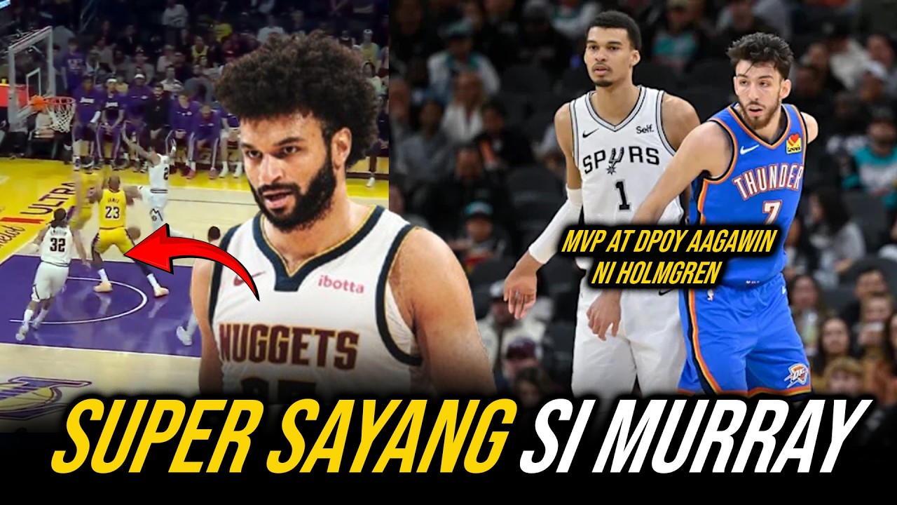Jamal Murray BUMALIK Ang Trauma Dahil sa Defense ng Lakers | Wembanya Gusto Manalo ng MVP at DPOY cover art