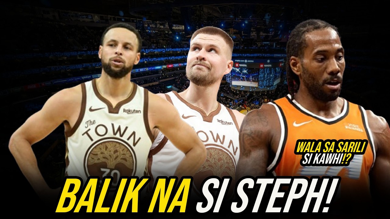 LATE NA! Ang Pagbabalik ni Steph Curry sa Team, MAKAKAIWAS na si Kristaps Porzingis kay  Podziemski cover art