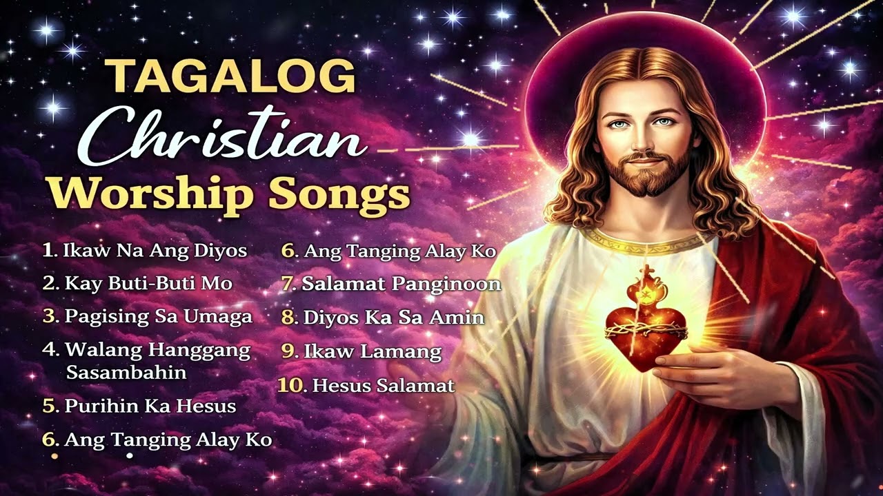 Tagalog Christian Worship Songs 2024 For Praise Morning 🌟 KAY BUTI-BUTI MO PANGINOON LYRICS🙏 cover art
