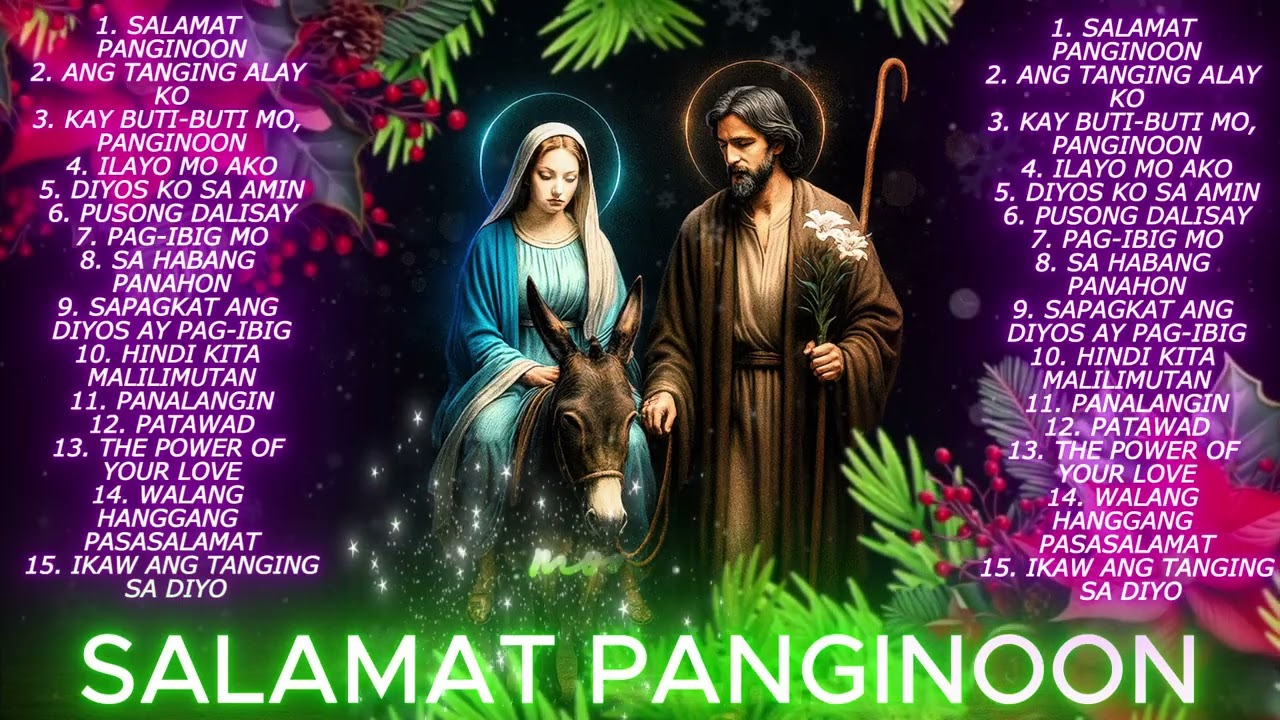 Best Tagalog Christian Songs Salamat Panginoon 🙏 Kay Buti Buti Mo Panginoon Lyrics 2025 cover art