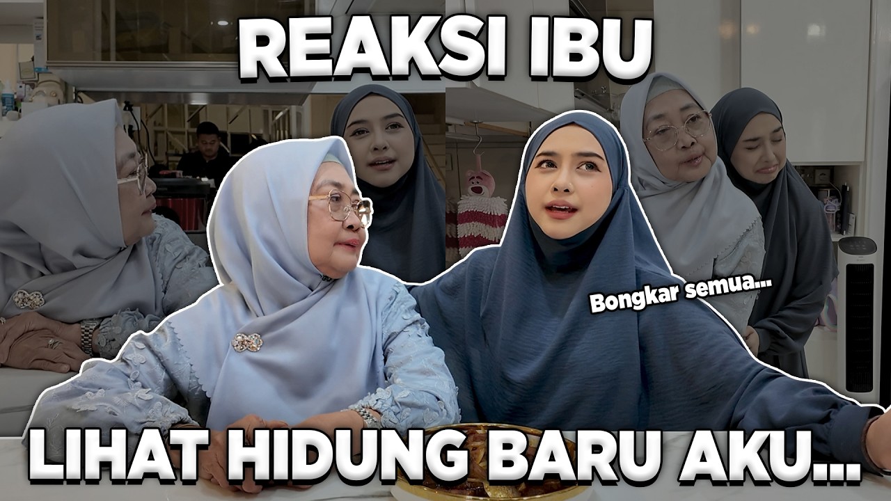 REAKSI IBU AKU LIHAT HIDUNG BARU AKU..!! Kebongkar semua.. cover art