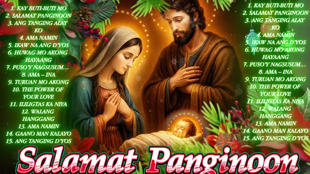 Best Tagalog Christian Songs Salamat Panginoon 🙏 Kay Buti Buti Mo Panginoon 2025 ⛅ cover art