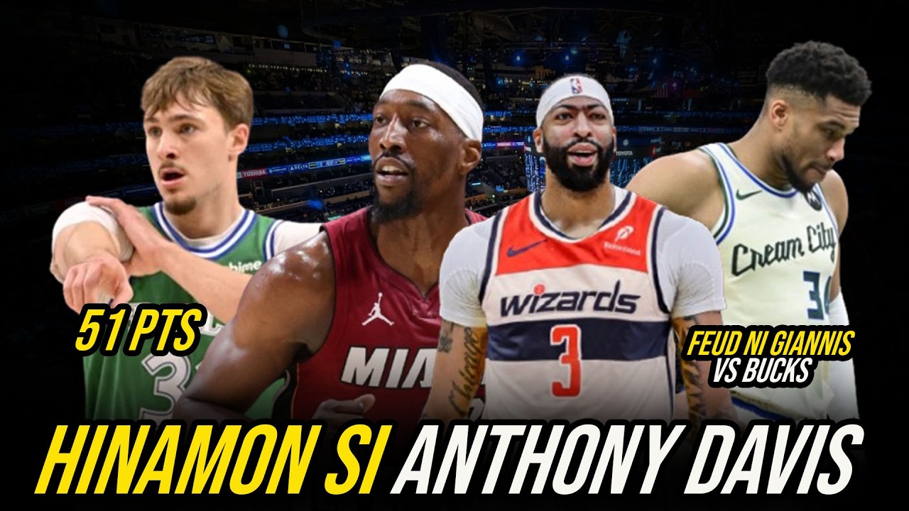 HINAM0N ni Bam Adebayo si Anthony Davis na MAGLARO vs Miami | NAGAGALIT na si Giannis sa Bucks cover art