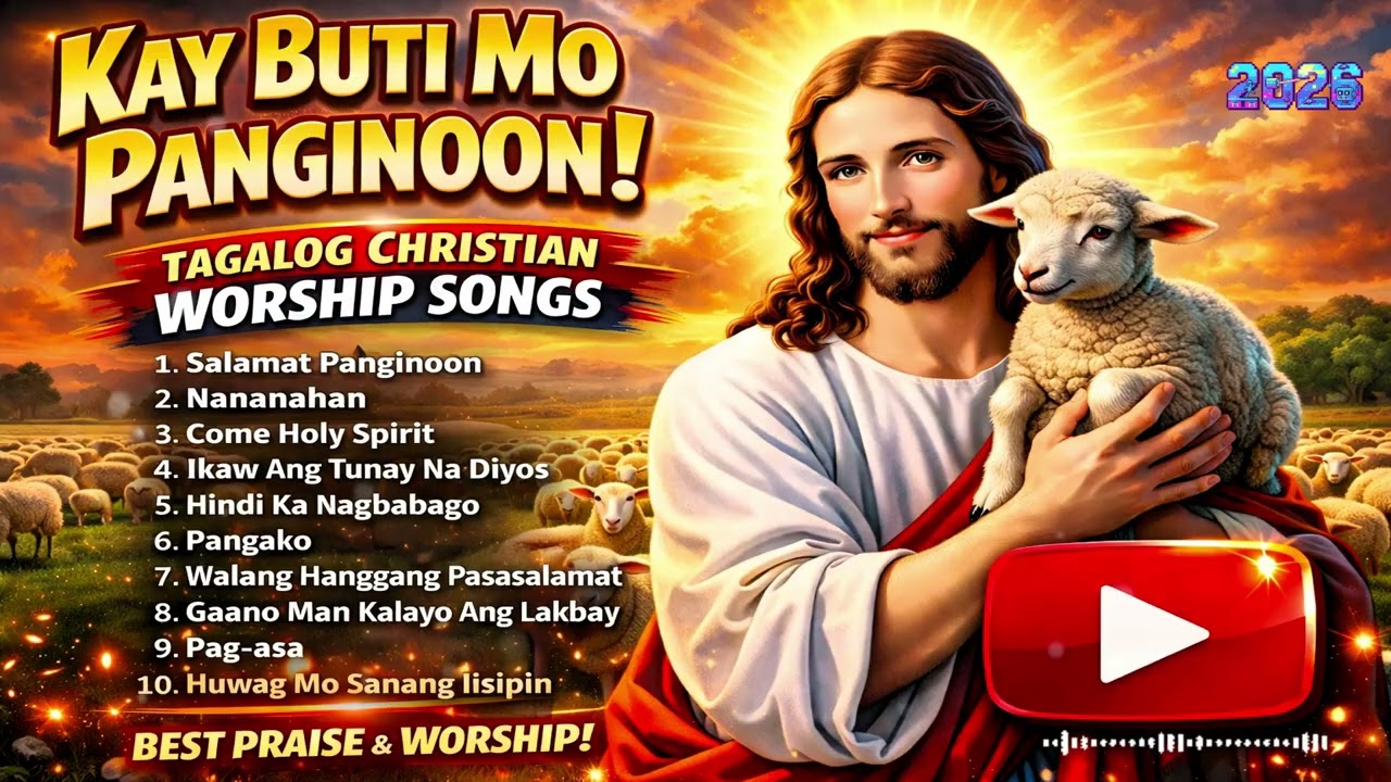 Morning Worship Nonstop 2026 ❤️ Best Tagalog Christian Songs Playlist | Salamat Panginoon Praise cover art