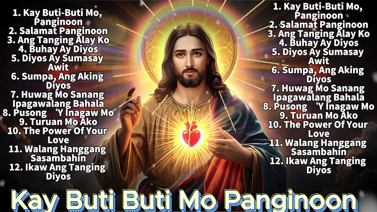 Best Tagalog Christian Songs Salamat Panginoon 🙏 Kay Buti Buti Mo Panginoon 2025Worship cover art
