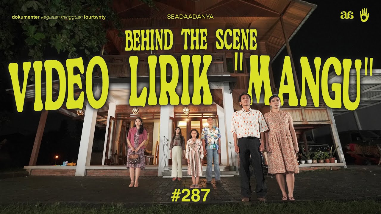 #SEADAADANYA EPS.287 | Dibalik layar video lirik Mangu cover art