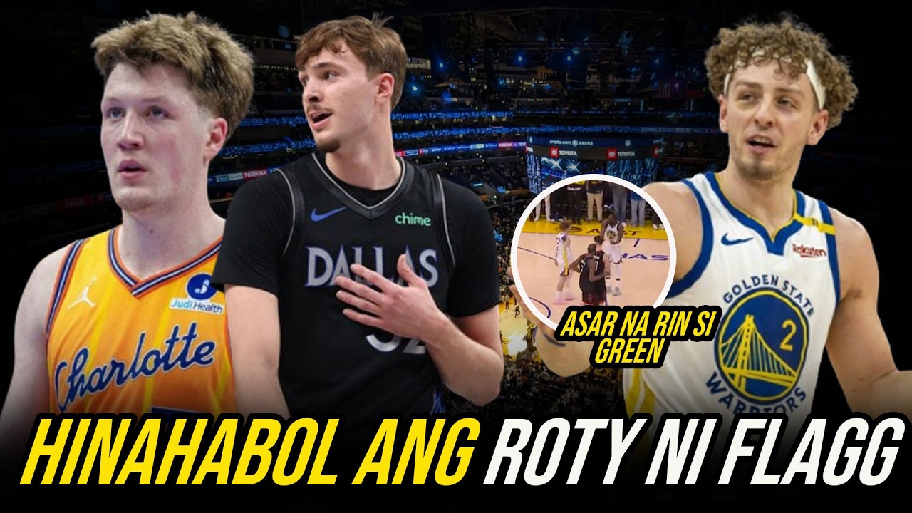 HINDI  na rin NAKAPAGPIGIL si DRAYMOND kay Podziemski | HINAHABOL ni FLAGG at Mavs Ang ROTY cover art