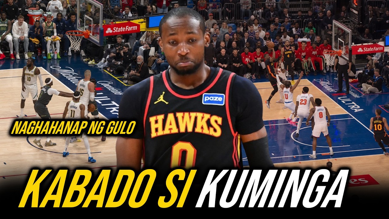 NANGAMOTE si Jonathan Kuminga sa Unang Playoff Game sa Hawks | NAPAKAMOT Ulo na lang Ang Wolves cover art