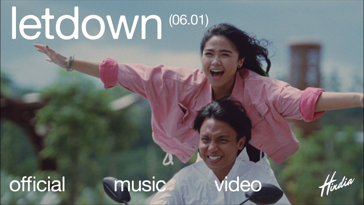 Hindia - letdown (Official Music Video) cover art