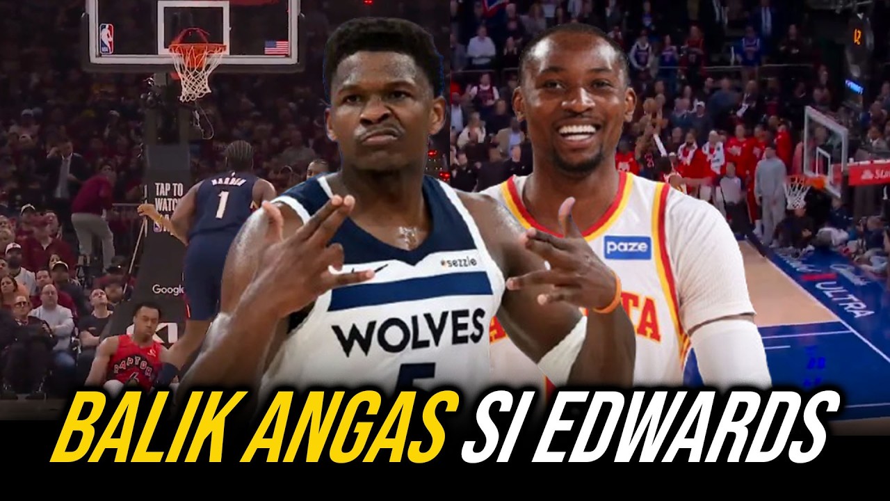 BALIK ANGAS, PINAUNA Lang ni Anthony Edwards Ang Nuggets, | NAKABAWI din si Jonathan Kuminga cover art