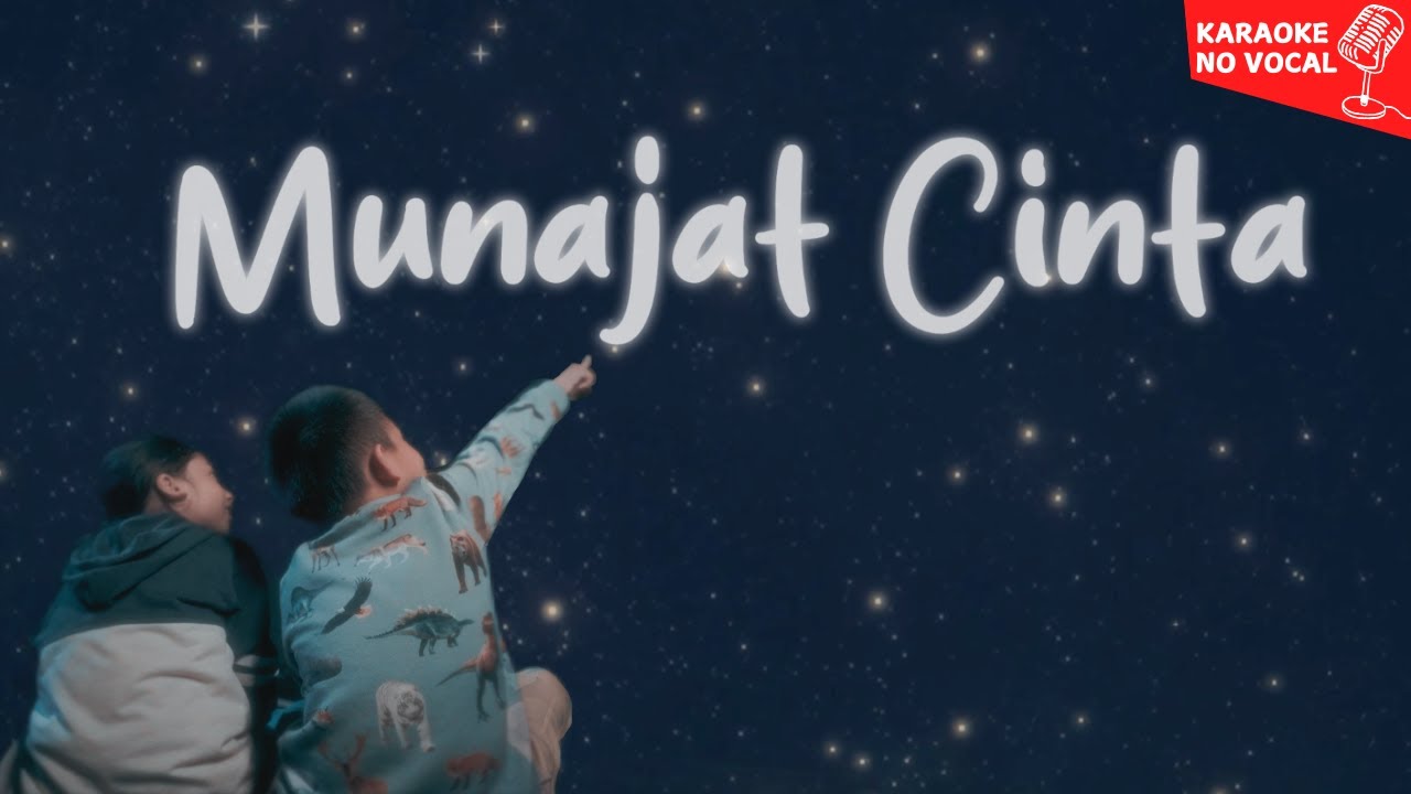 IFAN SEVENTEEN - MUNAJAT CINTA (OFFICIAL KARAOKE VIDEO) | No Vocal cover art