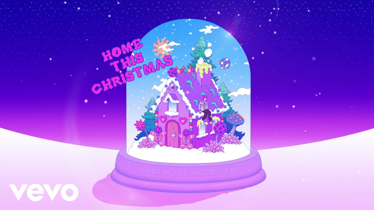 Justin Bieber - Home This Christmas (Lyric Video) ft. The Band Perry cover art